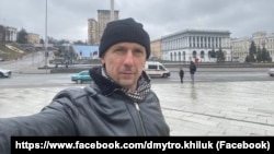 Хилюк в Киеве на Майдане Незалежности