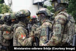 Совместные военные учения специальных подразделений Сербии и Китая, 29 июля 2025. Фото министерства обороны Сербии