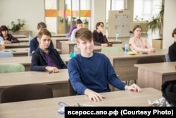 Андрей Соловьев в школе