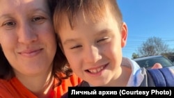 Евгения с сыном