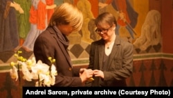 Регистрация брака Андрея Сарома и Алексея Бачинского в Дании